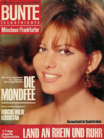 Claudia Cardinale on Bunte