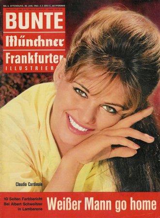 Claudia Cardinale on Bunte
