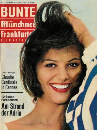 Claudia Cardinale on Bunte