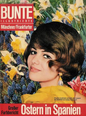 Claudia Cardinale on Bunte