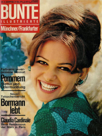 Claudia Cardinale on Bunte