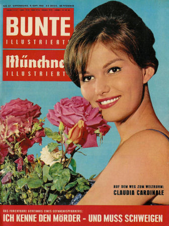 Claudia Cardinale on Bunte