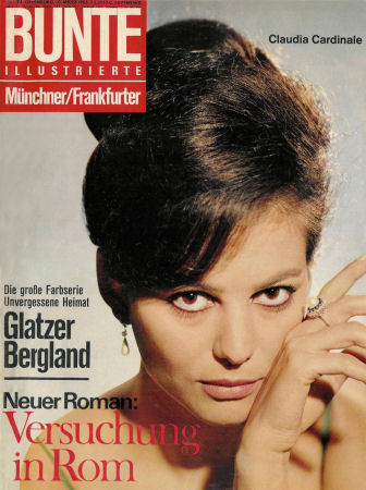 Claudia Cardinale on Bunte