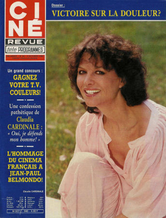 Claudia Cardinale on Cine Revue
