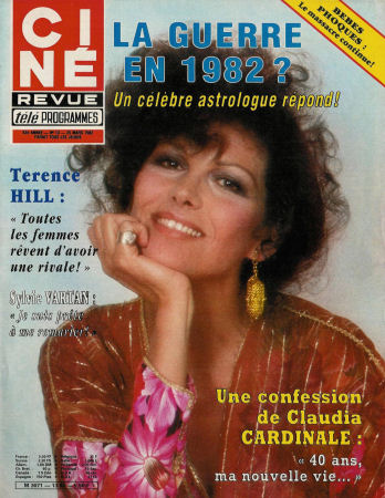 Claudia Cardinale on Cine Revue