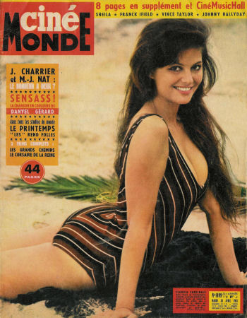 Claudia Cardinale on Cinemonde