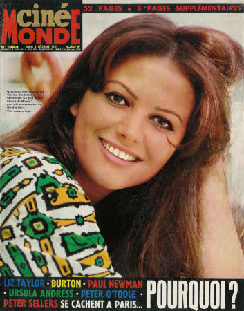 Claudia Cardinale on Cinemonde