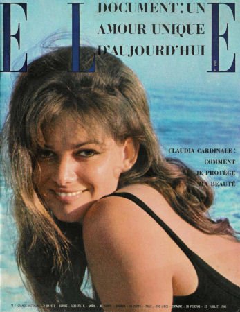 Claudia Cardinale on Elle