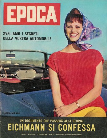 Claudia Cardinale on Epoca