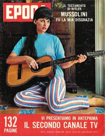 Claudia Cardinale on Epoca