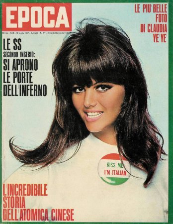 Claudia Cardinale on Epoca