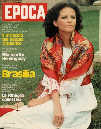Claudia Cardinale on Epoca