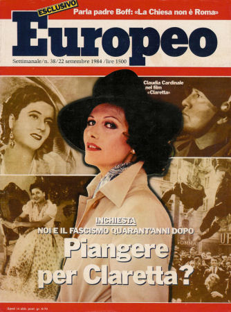 Claudia Cardinale on Europeo