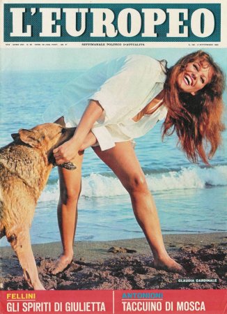 Claudia Cardinale on L'Europeo