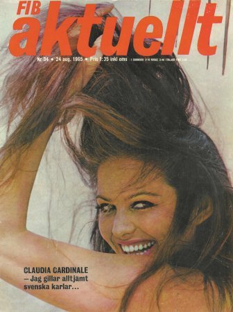 Claudia Cardinale on Fib Aktuellt