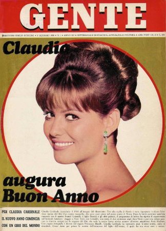 Claudia Cardinale on Gente