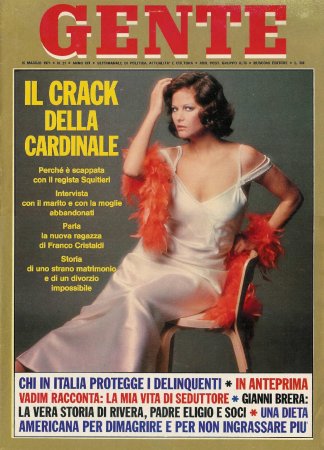 Claudia Cardinale on Gente