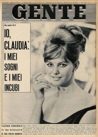 Claudia Cardinale on Gente