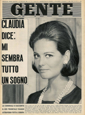 Claudia Cardinale on Gente