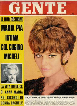Claudia Cardinale on Gente