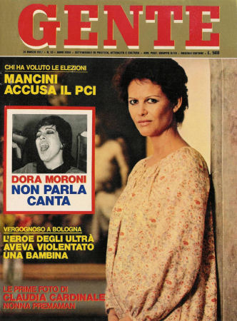 Claudia Cardinale on Gente