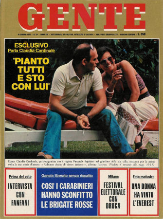 Claudia Cardinale on Gente