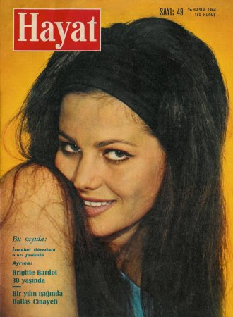 Claudia Cardinale on Hayat