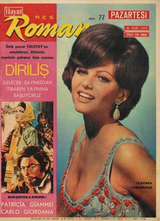 Claudia Cardinale on Hayat Roman