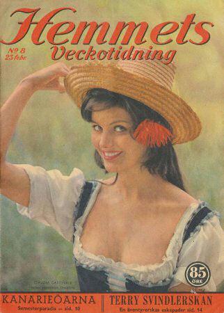 Claudia Cardinale on Hemmets Veckotidning