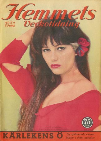 Claudia Cardinale on Hemmets Veckotidning