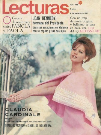 Claudia Cardinale on Lecturas