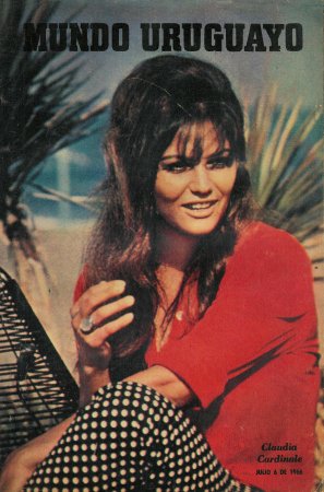 Claudia Cardinale on Mundo Uruguayo
