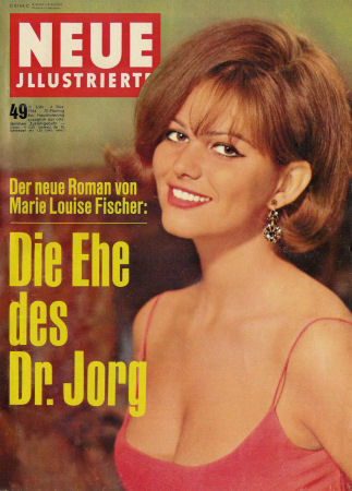 Claudia Cardinale on Neue Illustrierte