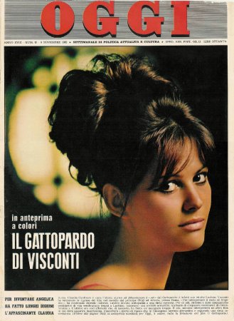 Claudia Cardinale on Oggi
