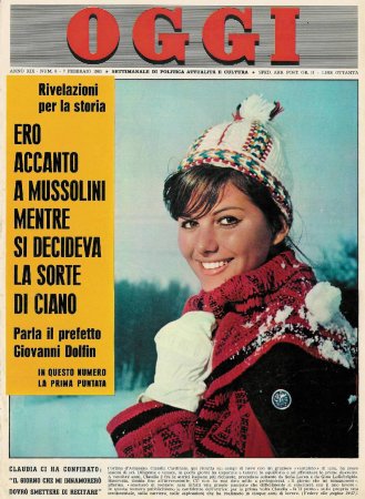 Claudia Cardinale on Oggi