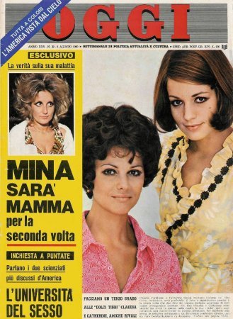 Claudia Cardinale on Oggi