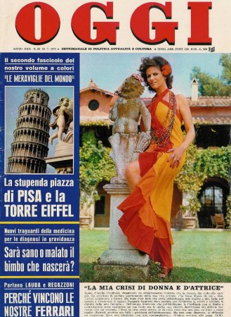 Claudia Cardinale on Oggi