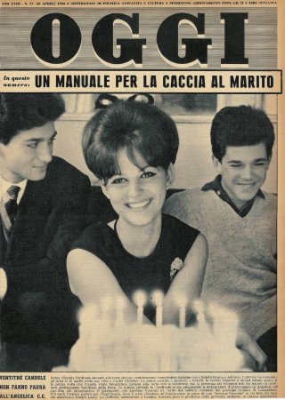 Claudia Cardinale on Oggi