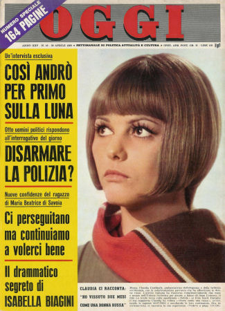 Claudia Cardinale on Oggi