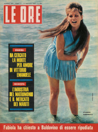 Claudia Cardinale on Le Ore