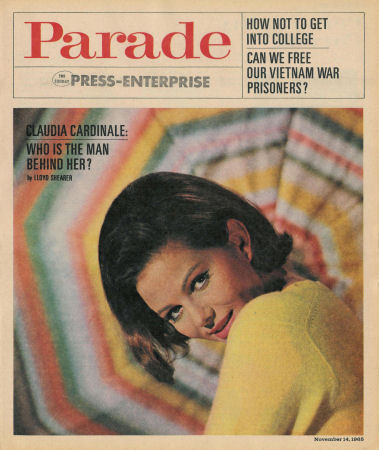 Claudia Cardinale on Parade