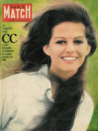 Claudia Cardinale on Paris Match