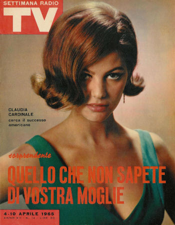 Claudia Cardinale on Settimana Radio TV