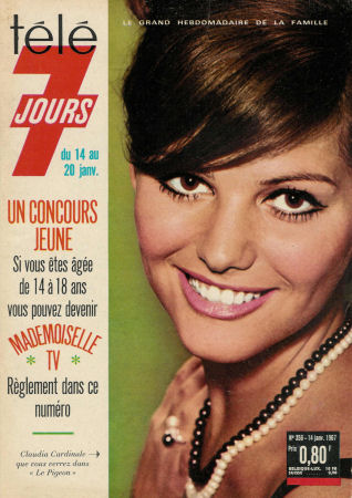 Claudia Cardinale on Tele 7 Jours
