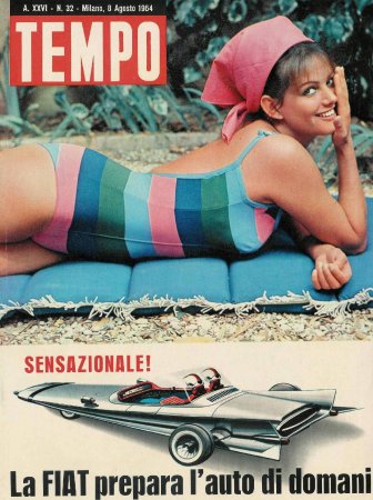 Claudia Cardinale on Tempo