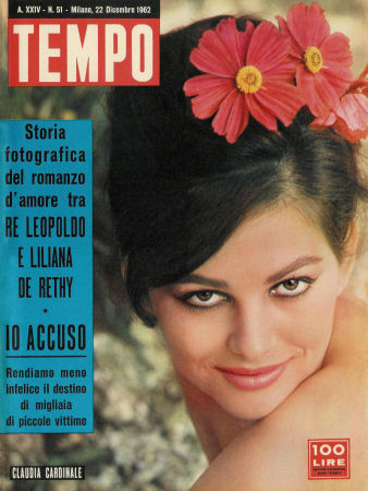 Claudia Cardinale on Tempo