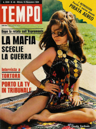 Claudia Cardinale on Tempo