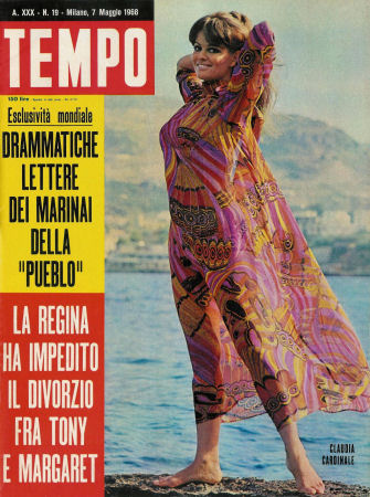 Claudia Cardinale on Tempo
