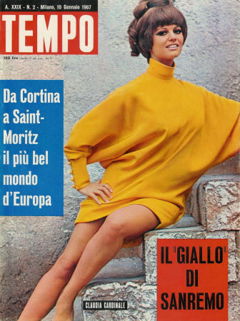 Claudia Cardinale on Tempo