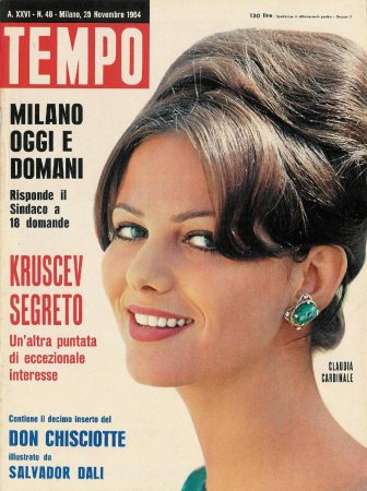 Claudia Cardinale on Tempo